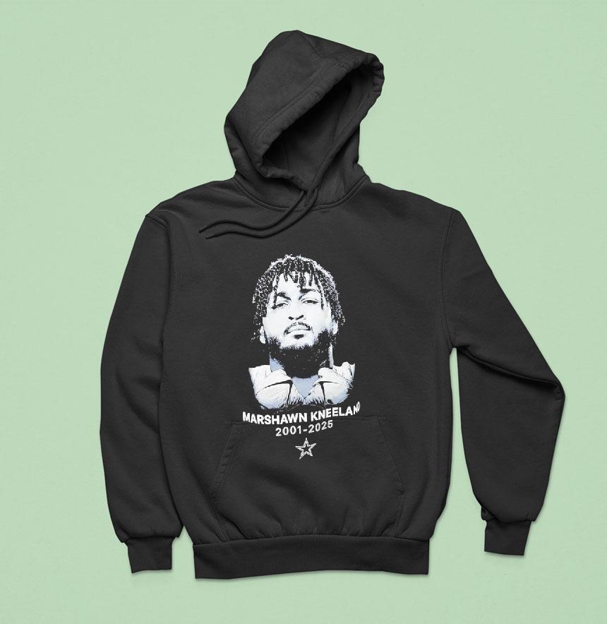 Marshawn Kneeland Dallas Cowboys 2001 2025 Rest In Peace Shirt Marshawn Kneeland Dallas Cowboys 2001 2025 Rest In Peace Shirt