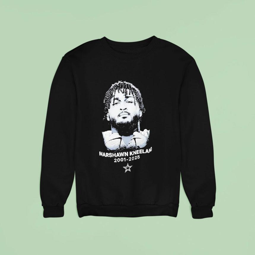 Marshawn Kneeland Dallas Cowboys 2001 2025 Rest In Peace Shirt Marshawn Kneeland Dallas Cowboys 2001 2025 Rest In Peace Shirt