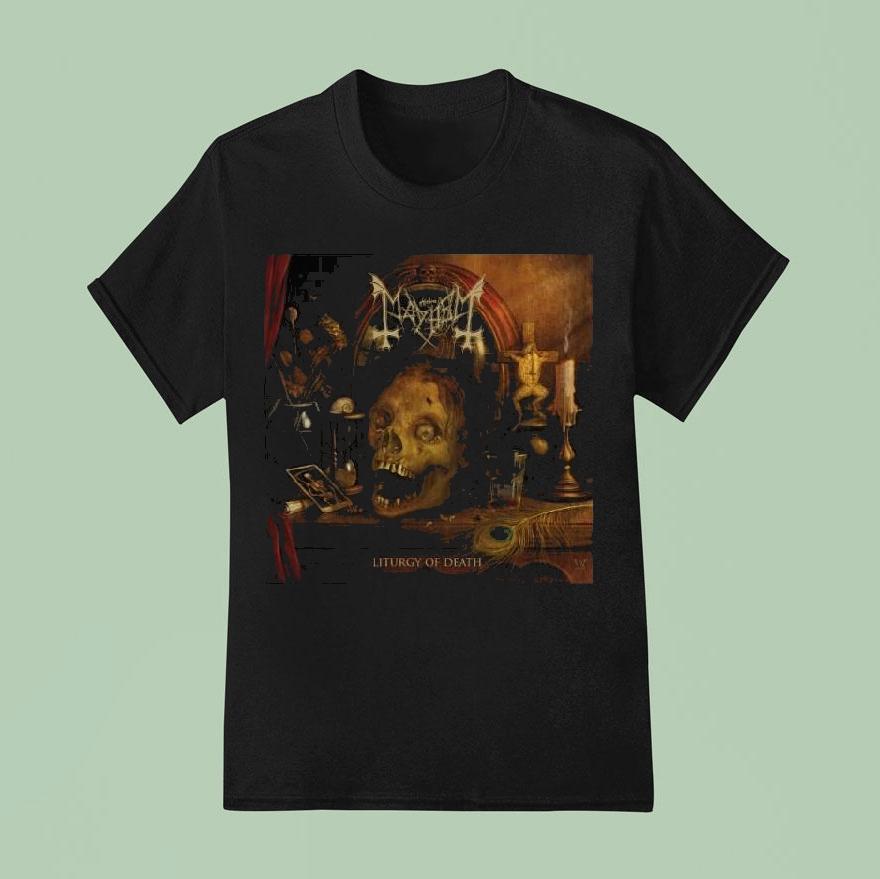 Mayhem Liturgy Of Death 6th February 2026 Shirt