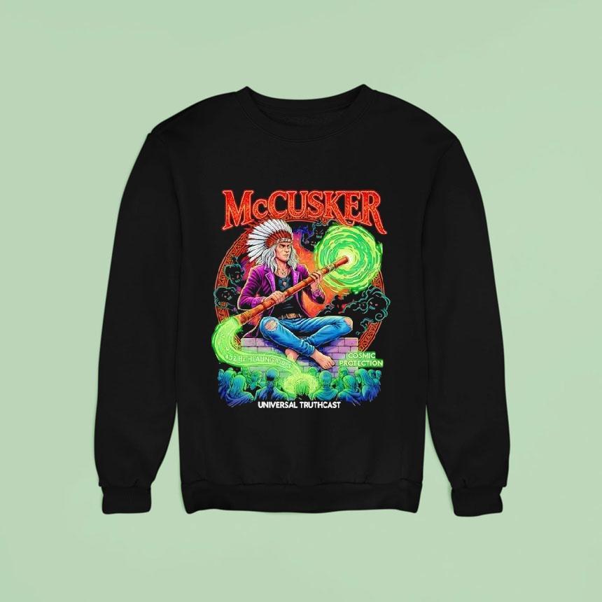 Mccusker Cosmic Protection 432 Hz Healing Vibes Universal Truthcast Shirt Mccusker Cosmic Protection 432 Hz Healing Vibes Universal Truthcast Shirt