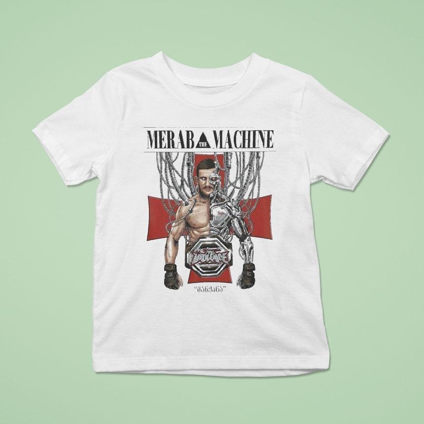 Merab Dvalishvili Merab The Machine Full Violence Shirt