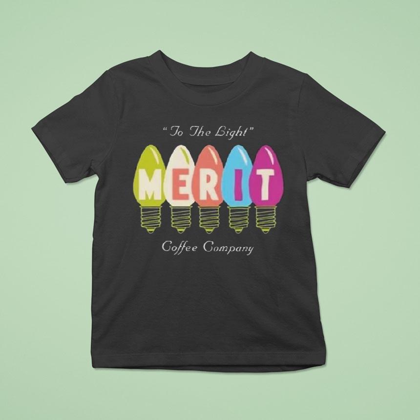Merit Coffee Co Vintage Lightbulb Shirt