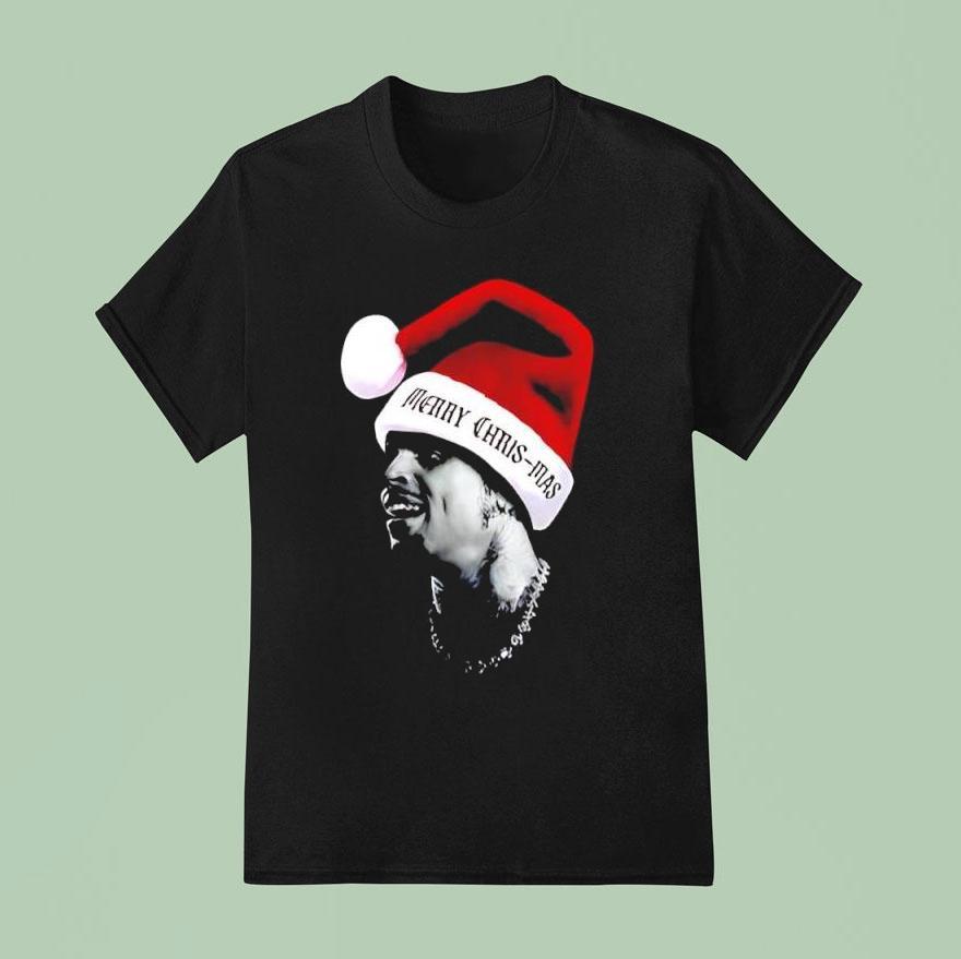 Merry Chris Mas Big Head Shirt