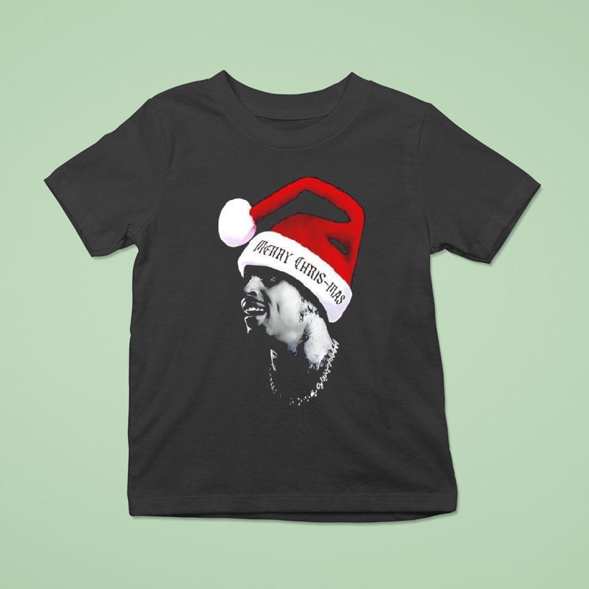 Merry Chris Mas Big Head Shirt