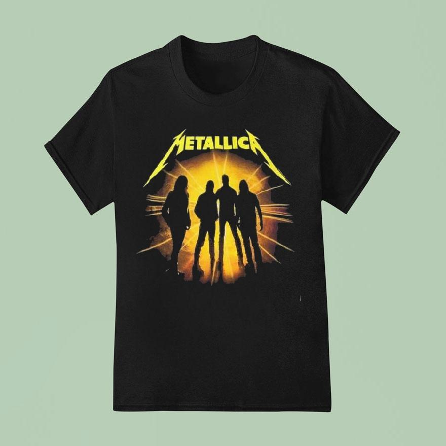 Metallica 72 Seasons World Tour 2025 2026 M72 Album Cover With Dates Shirt