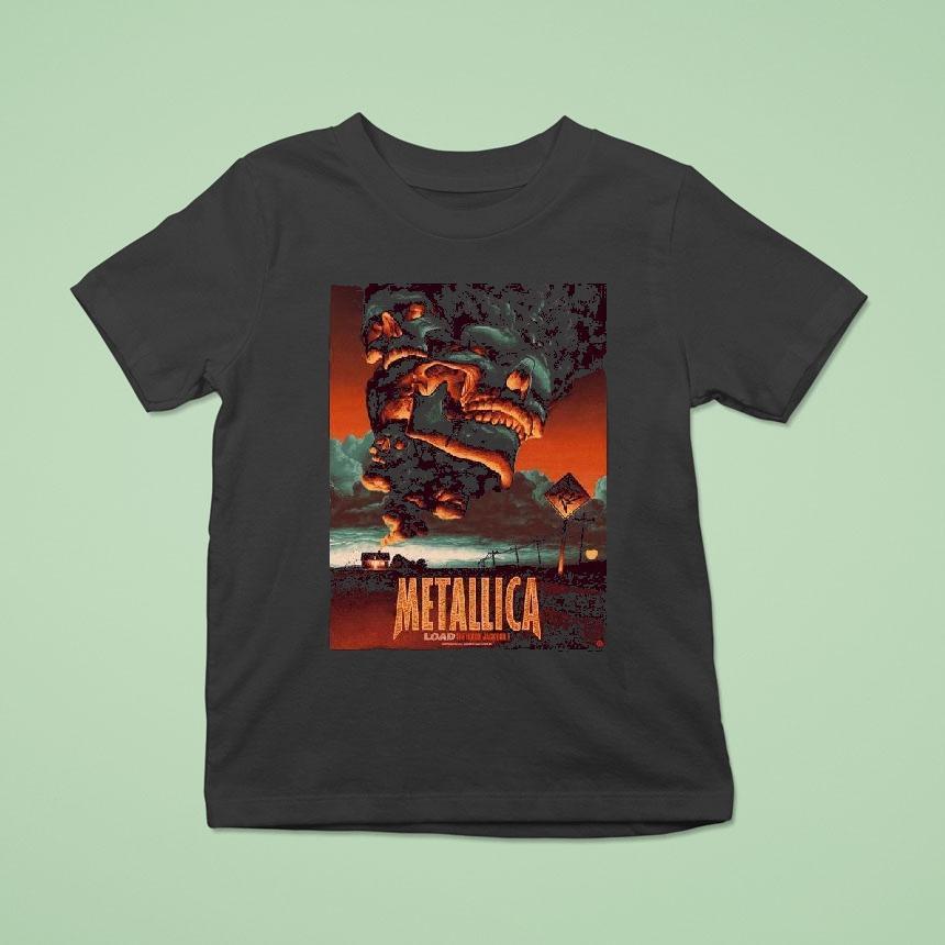 Metallica Load The House Jack Built Art By Max Loeffler Addition Load Series Shirt