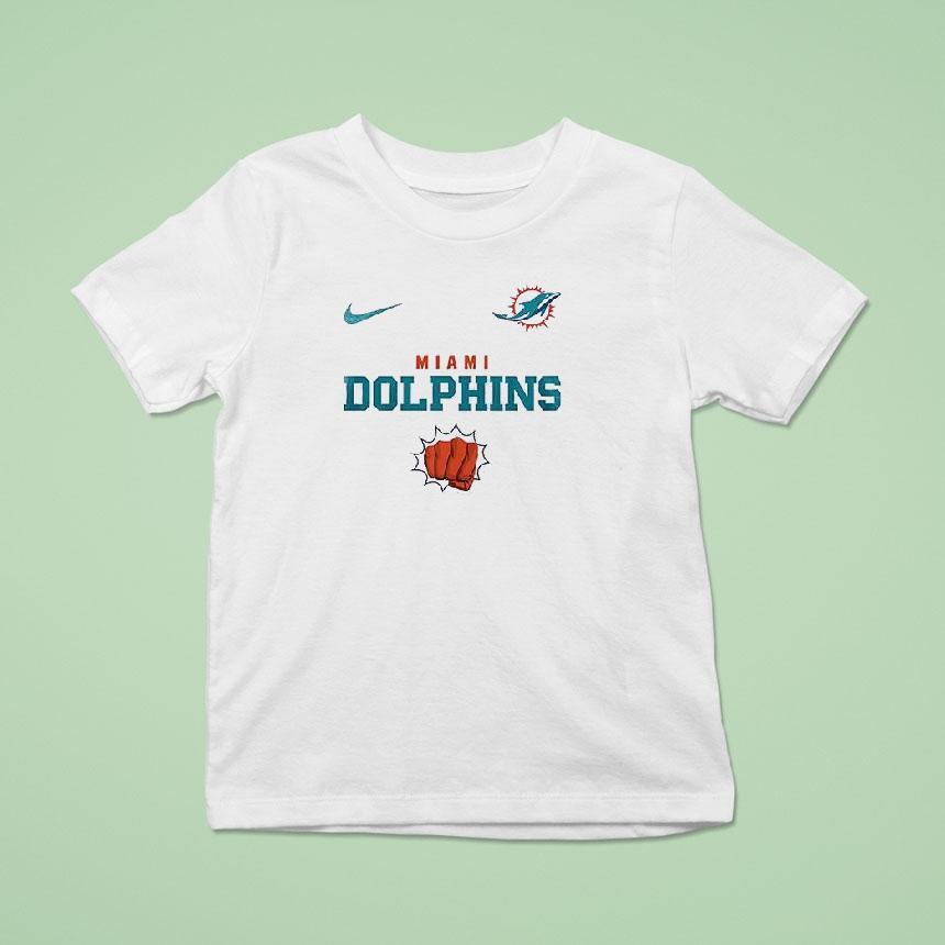 Miami Dolphins X One Punch Man Go Dolphins Shirt