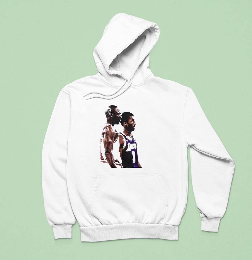 Michael Jordan And Kobe Bryant Feb 1st Great Western Forum 1998 Vintage Shirt Michael Jordan And Kobe Bryant Feb 1st Great Western Forum 1998 Vintage Shirt