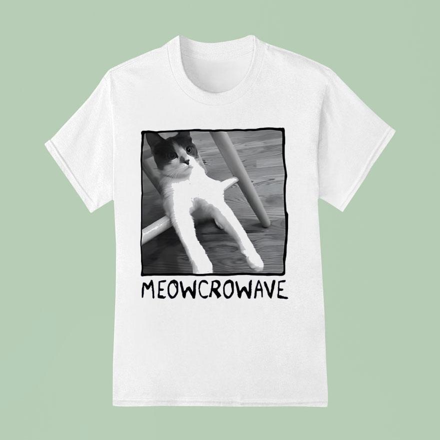 Microwave Meowcrowave Vintage Shirt
