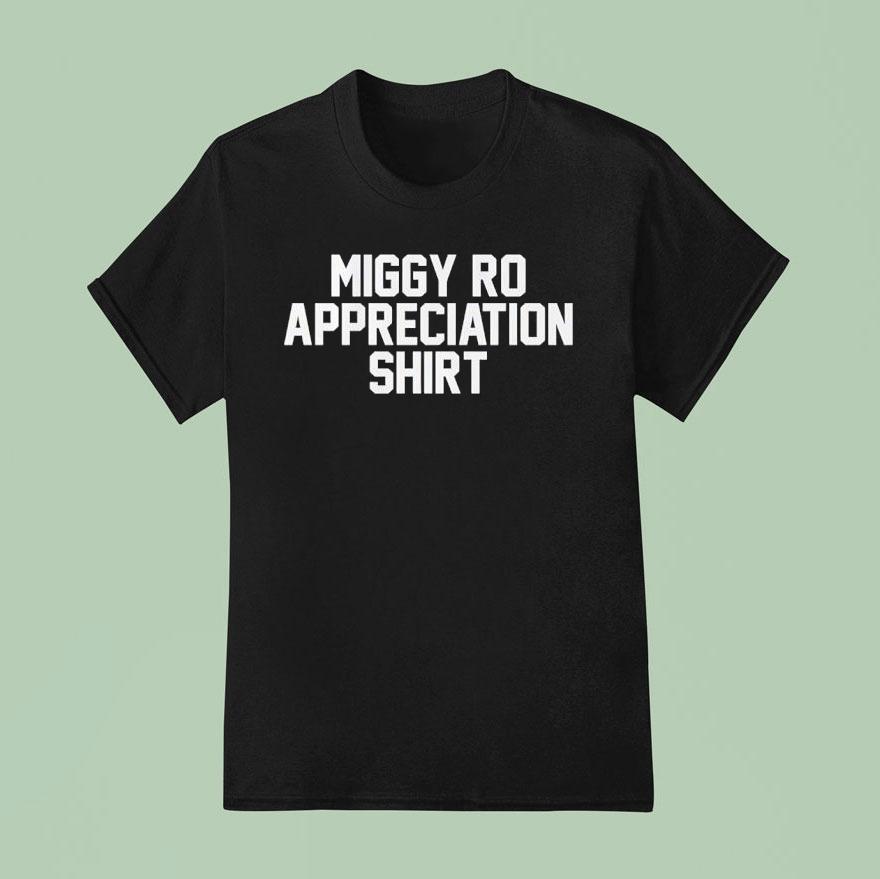 Miguel Rojas Appreciation Los Angeles Dodgers Shirt