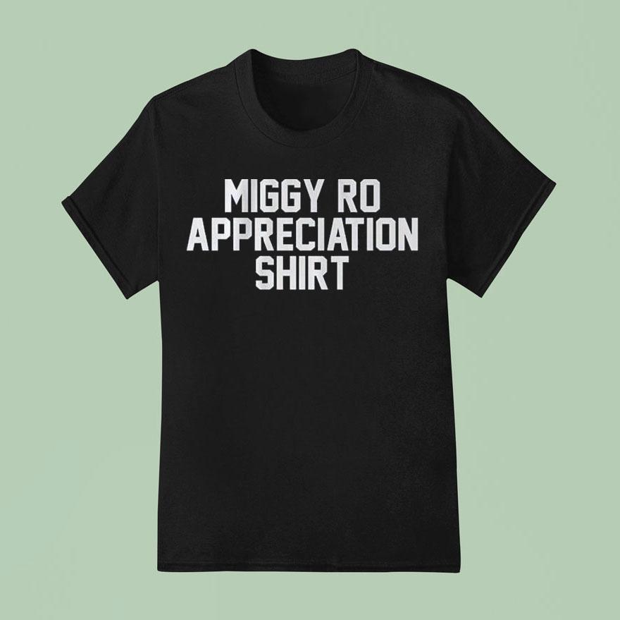 Miguel Rojas Appreciation Shirt