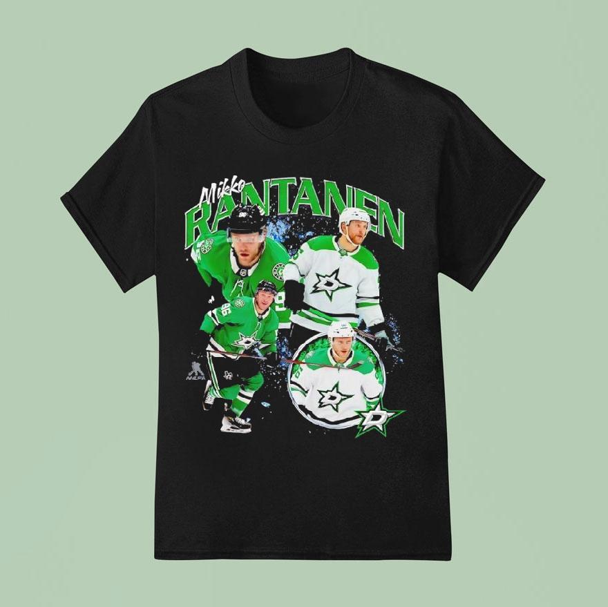 Mikko Rantanen Dallas Stars Hockey Player Shirt