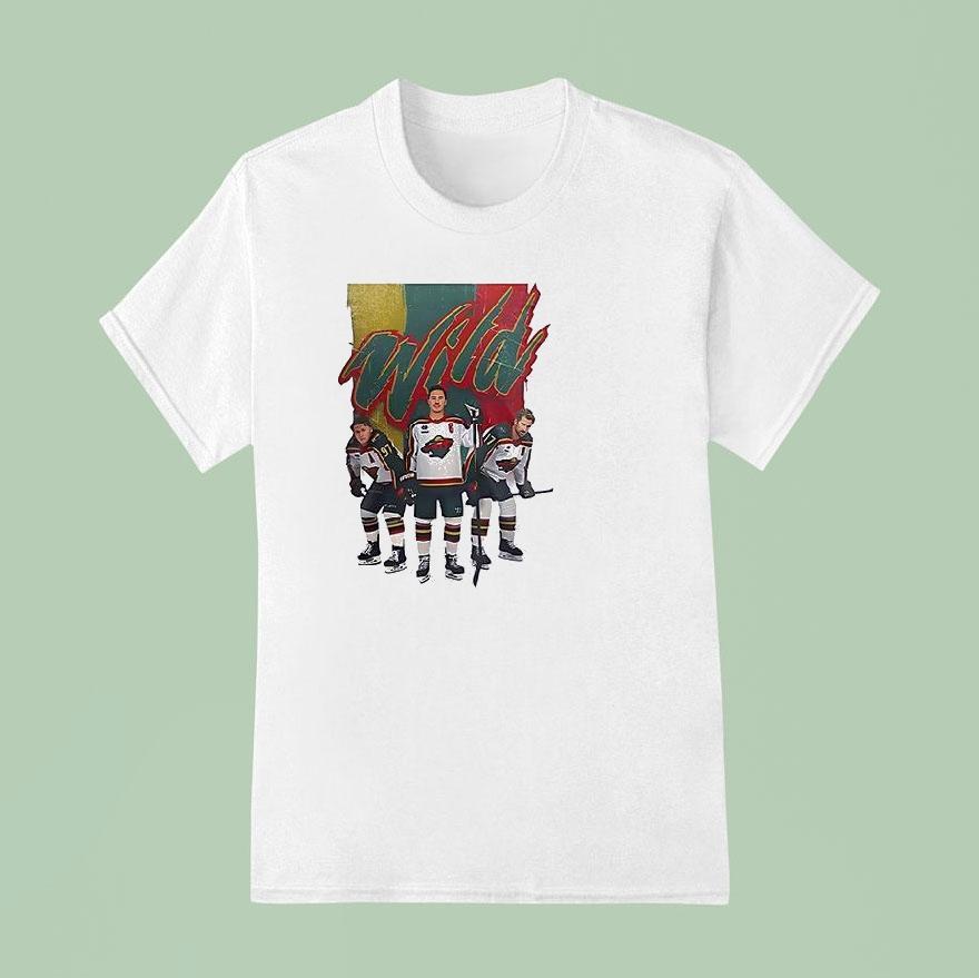 Minnesota Wild Stars Graphic Shirt