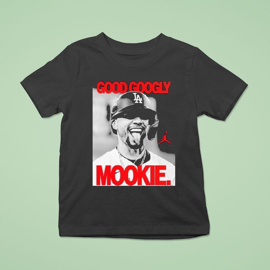 Mookie Betts Good Googly Celebrate Los Angeles Dodgers Mlb 2025 World Series Champions Shirt