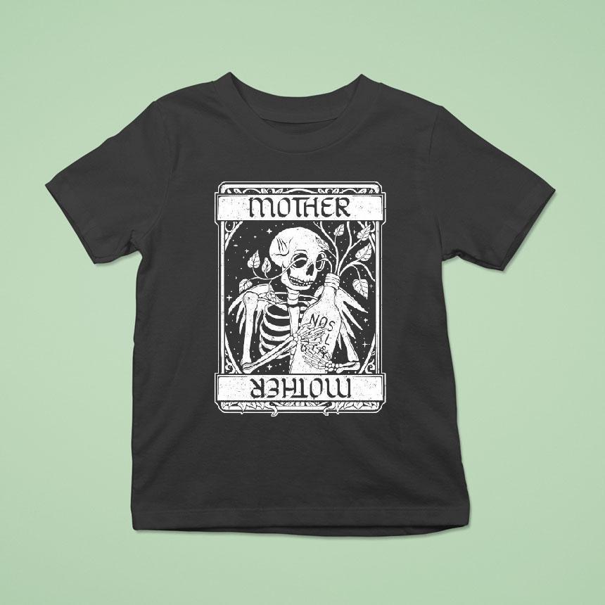 Mother Mother Tarot Card Skeleton Shirt