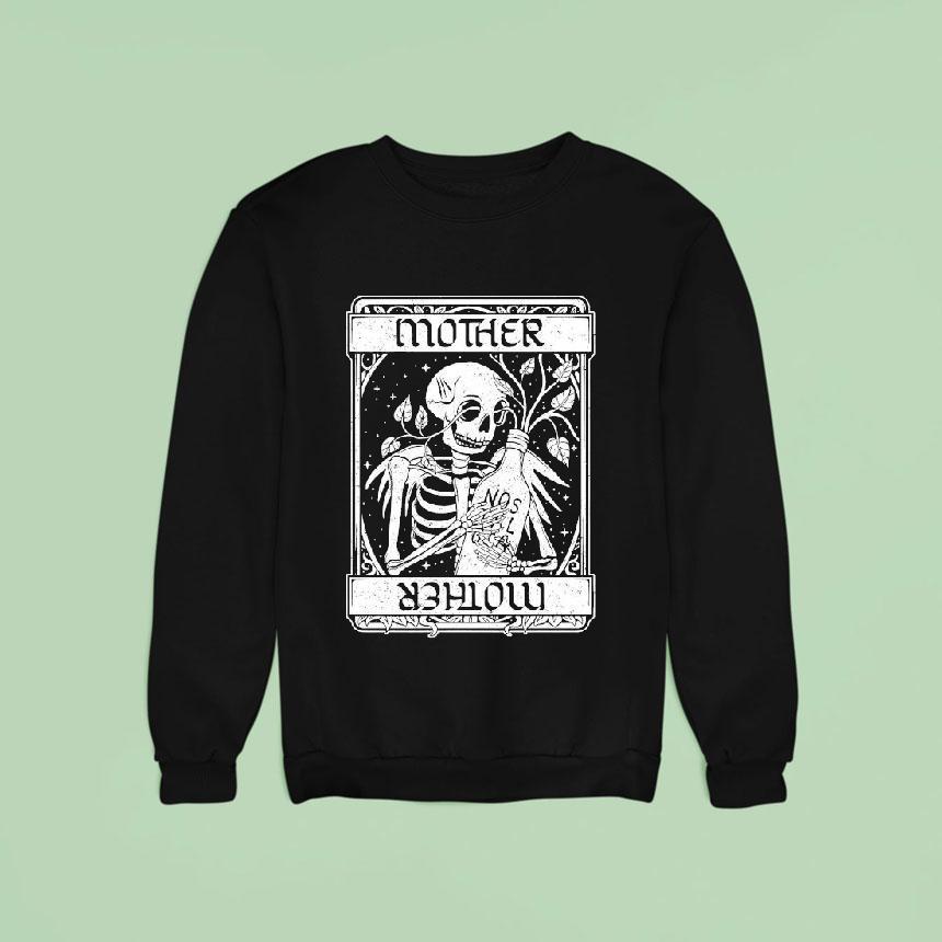 Mother Mother Tarot Card Skeleton Shirt Mother Mother Tarot Card Skeleton Shirt