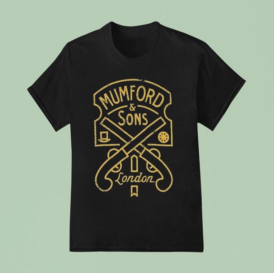 Mumford And Sons London Pistol Label Shirt