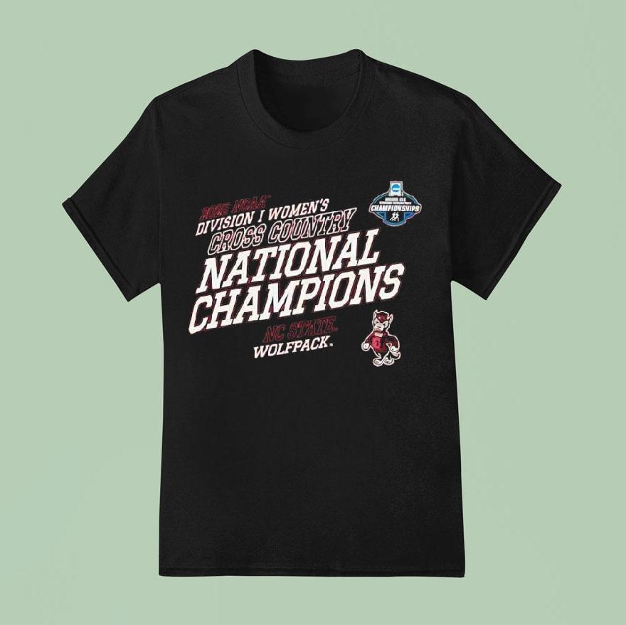 Nc State Wolfpack 2025 Ncaa Women’s Cross Country National Champions Shirt