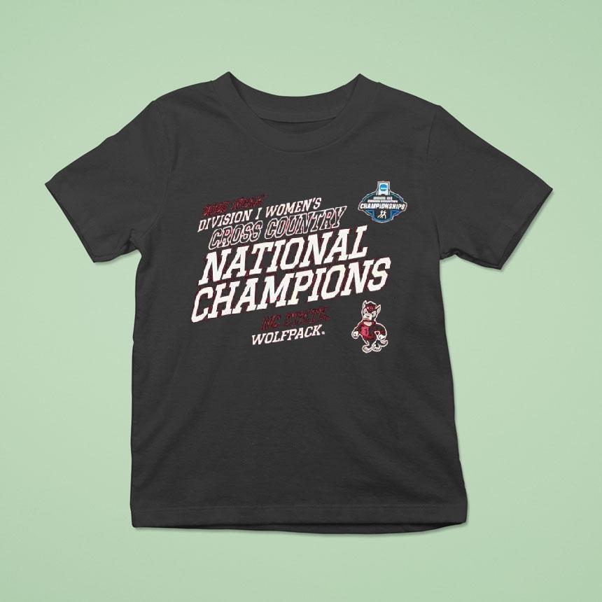 Nc State Wolfpack 2025 Ncaa Women’s Cross Country National Champions Shirt
