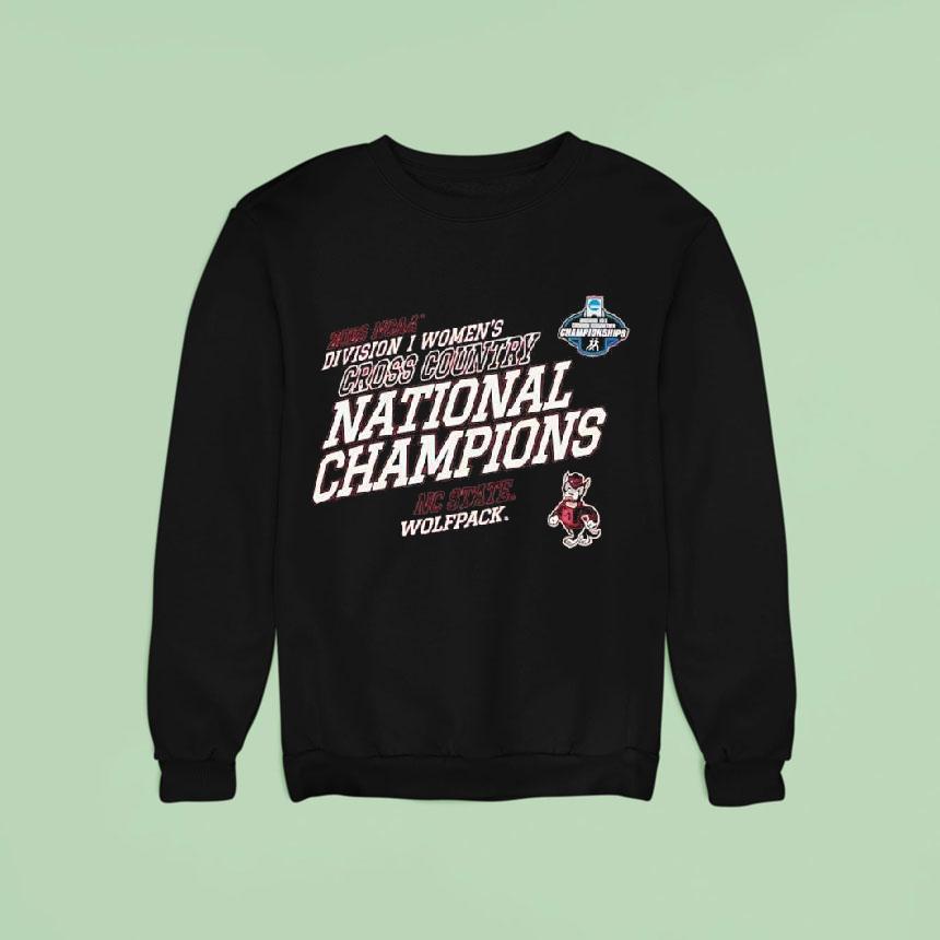 Nc State Wolfpack 2025 Ncaa Women's Cross Country National Champions Shirt Nc State Wolfpack 2025 Ncaa Women's Cross Country National Champions Shirt