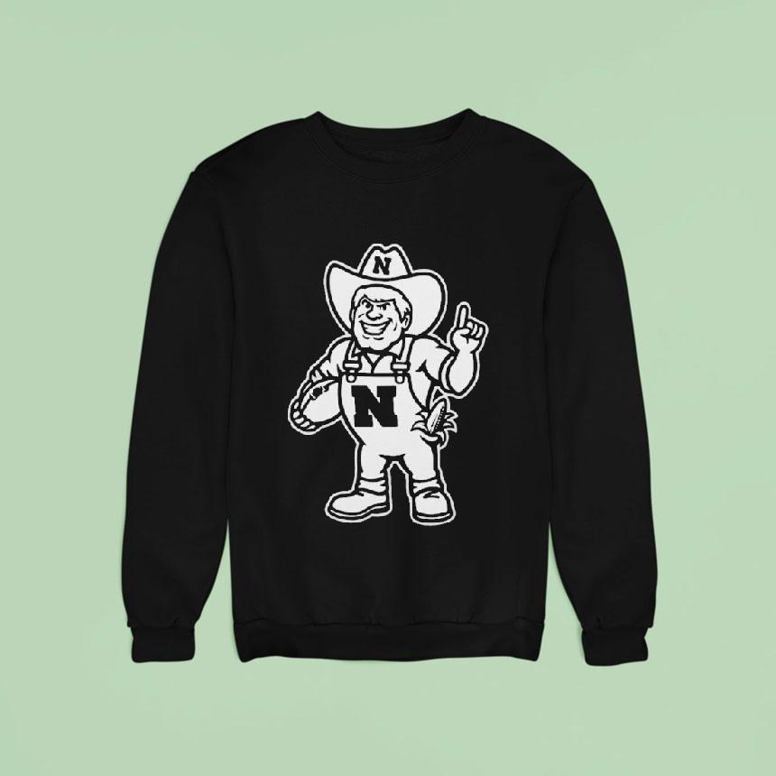 Nebraska Cornhuskers Coach Matt Rhule Herbie Husker Mascot Shirt Nebraska Cornhuskers Coach Matt Rhule Herbie Husker Mascot Shirt