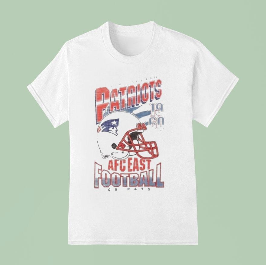 New England Patriots Afc East Football 1960 Shirt