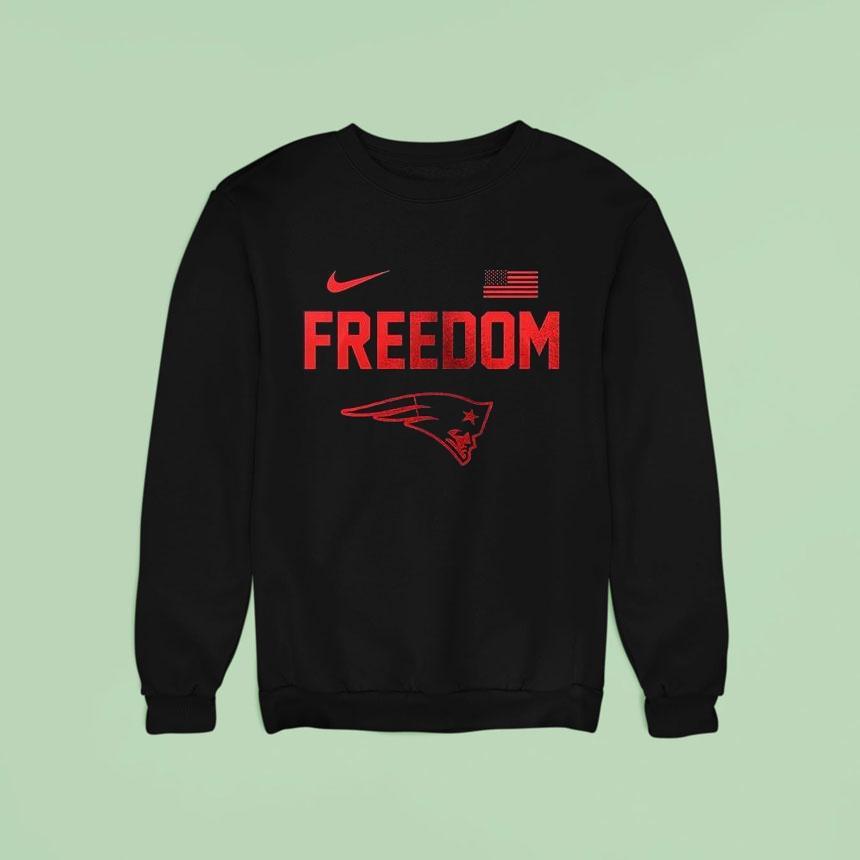 New England Patriots X Freedom Logo Shirt New England Patriots X Freedom Logo Shirt