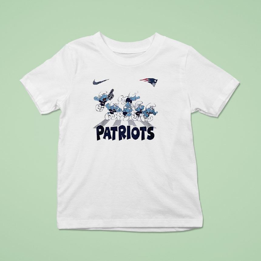 New England Patriots X The Smurfs Go Patriots Shirt