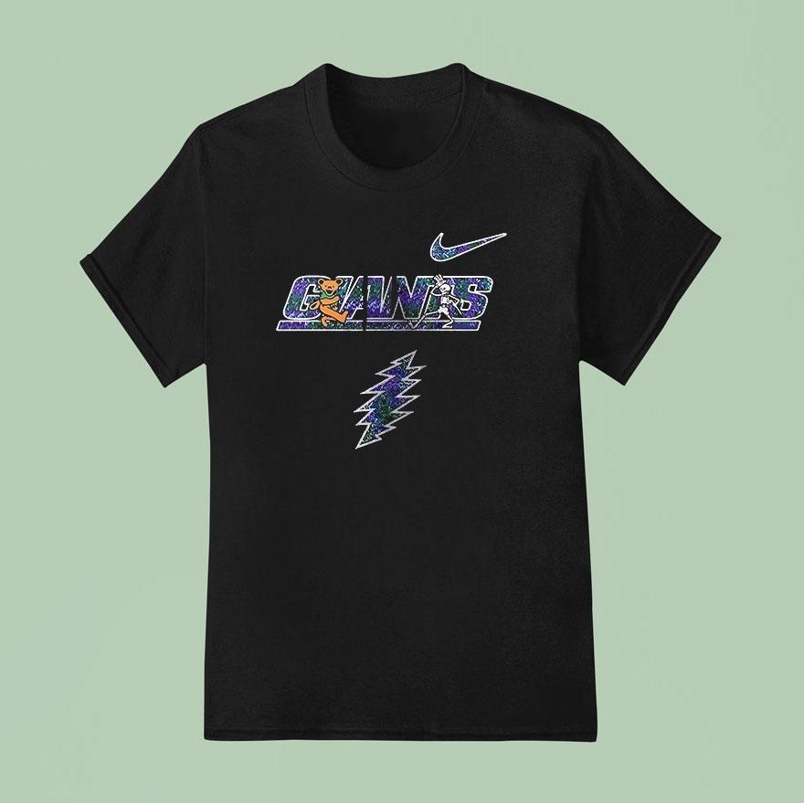 New York Giants Grateful Dead Bears Logo Shirt