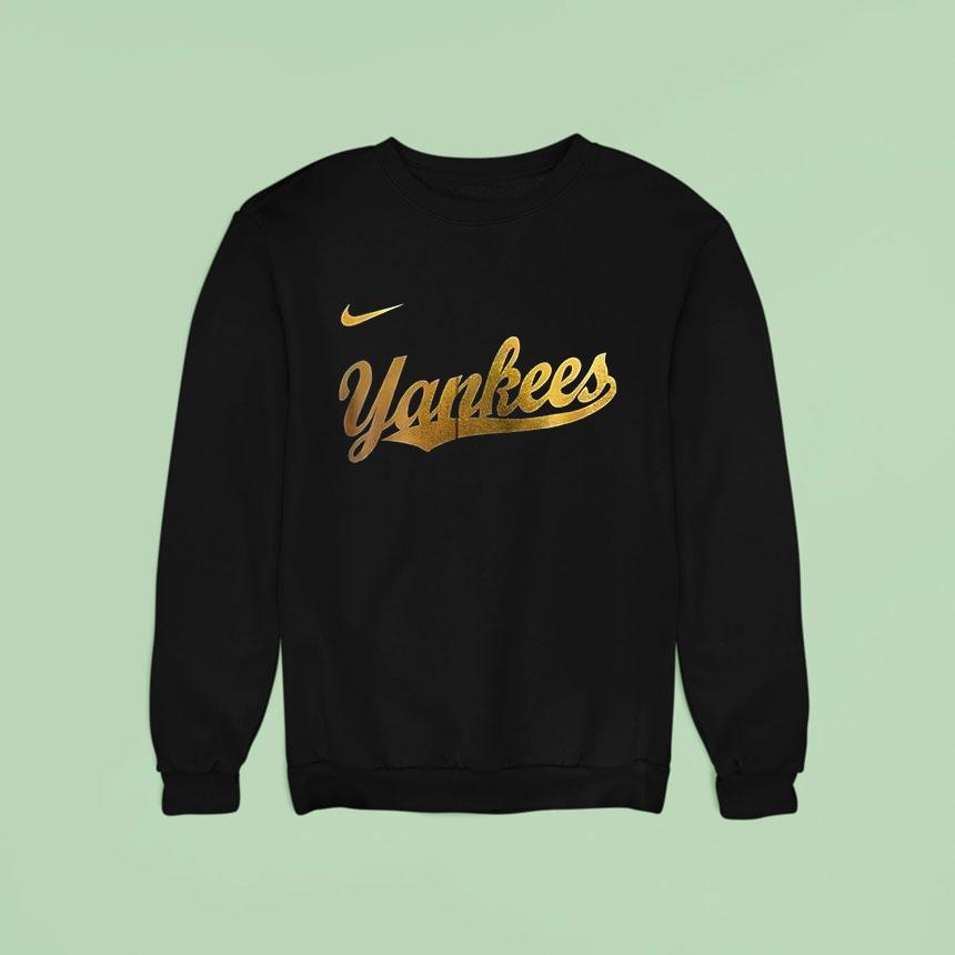 New York Yankees Hamilton Yankees All Rise Logo Shirt New York Yankees Hamilton Yankees All Rise Logo Shirt