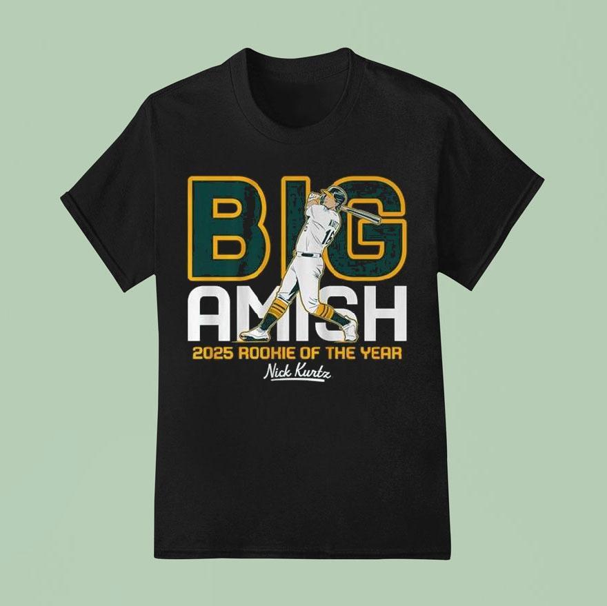 Nick Kurtz Big Amish 2025 Rookie Of The Year Shirt