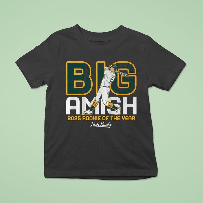 Nick Kurtz Big Amish 2025 Rookie Of The Year Shirt