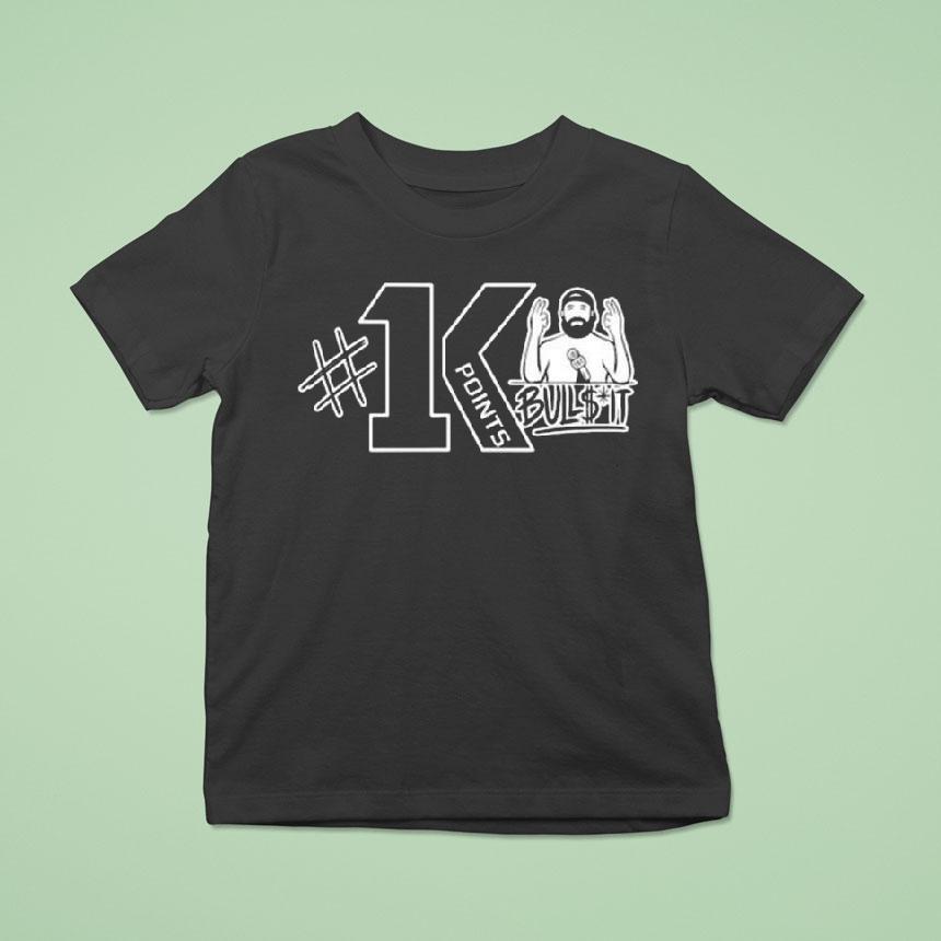 Nikita Kucherov 1k 1000 Points Bullshit Shirt
