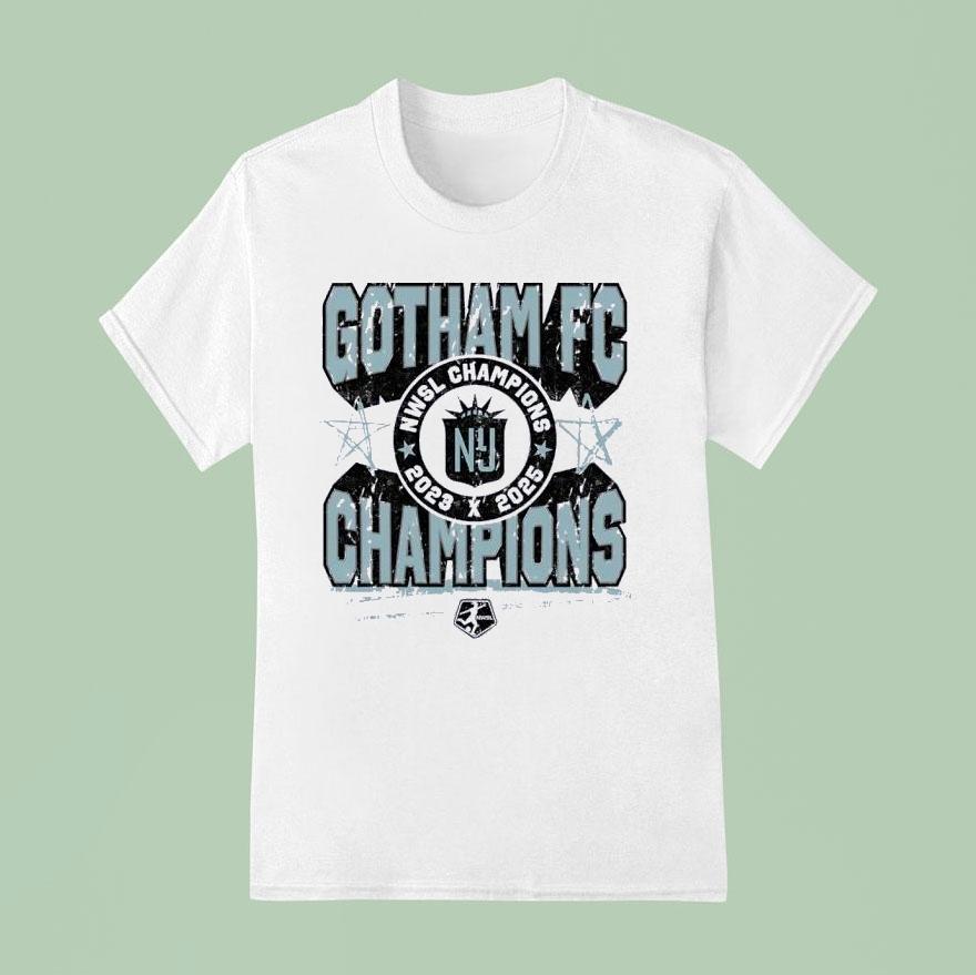 Nwsl Gotham Fc Champions 2025 Shirt
