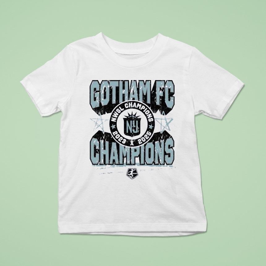 Nwsl Gotham Fc Champions 2025 Shirt