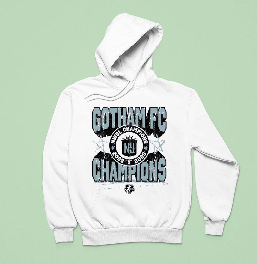 Nwsl Gotham Fc Champions 2025 Shirt Nwsl Gotham Fc Champions 2025 Shirt
