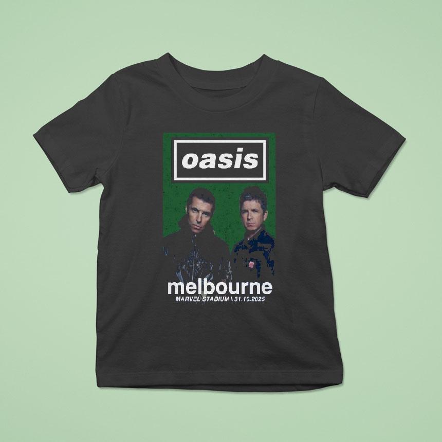 Oasis Oct 31 2025 Marvel Stadium, Melbourne Shirt