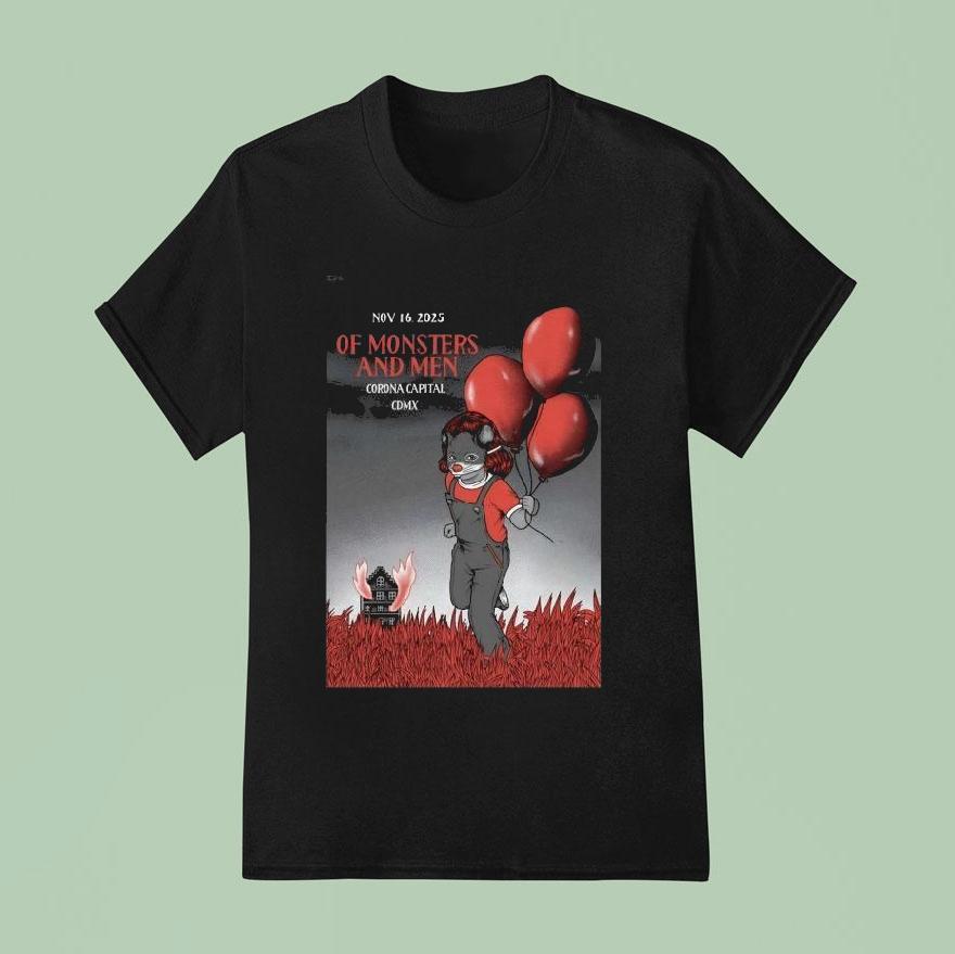 Of Monsters And Men Mexico City Nov 16 2025 Shirt