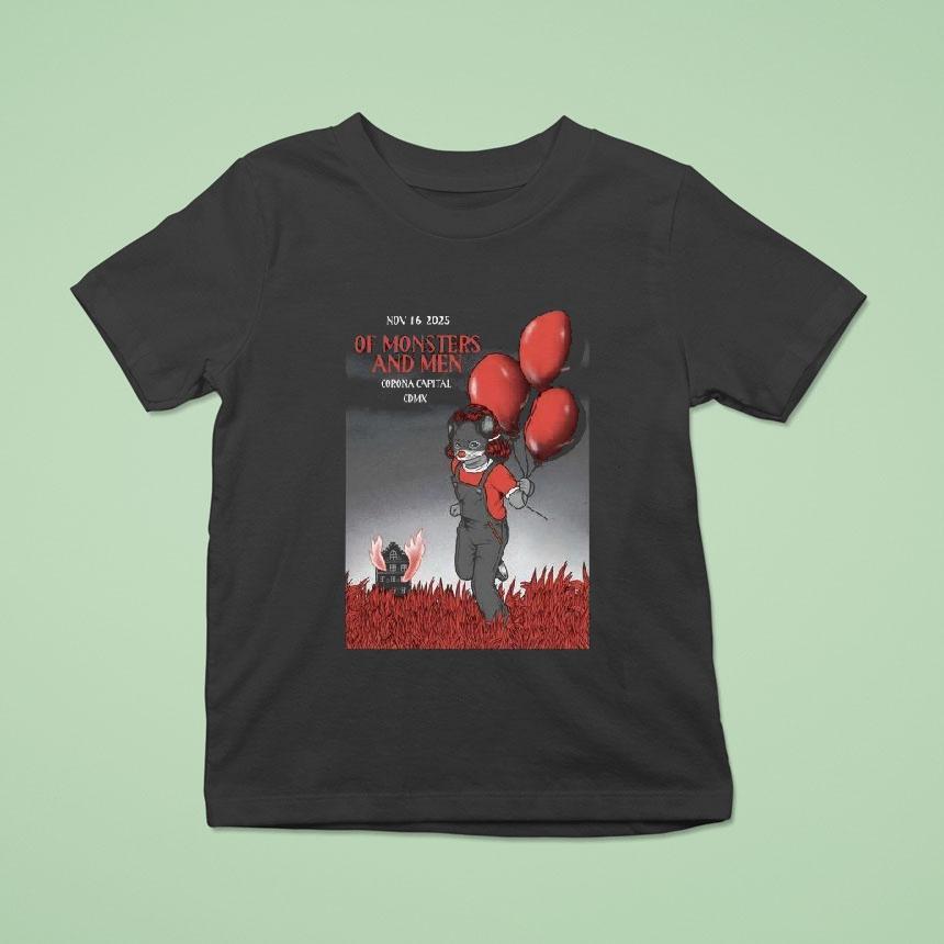 Of Monsters And Men Mexico City Nov 16 2025 Shirt