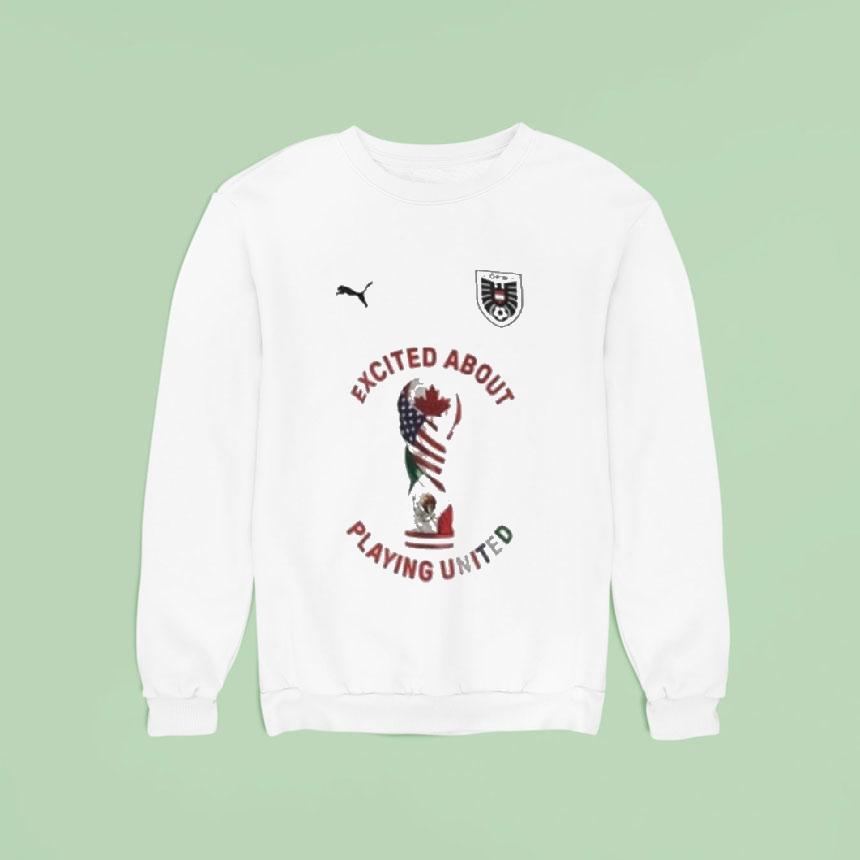 Ofb Excited About Playing United Football Puma Shirt Ofb Excited About Playing United Football Puma Shirt