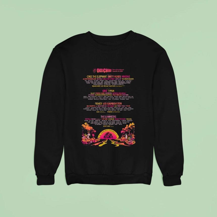 Okeechobee Music Festival March 19-22 2026 Event Shirt Okeechobee Music Festival March 19-22 2026 Event Shirt