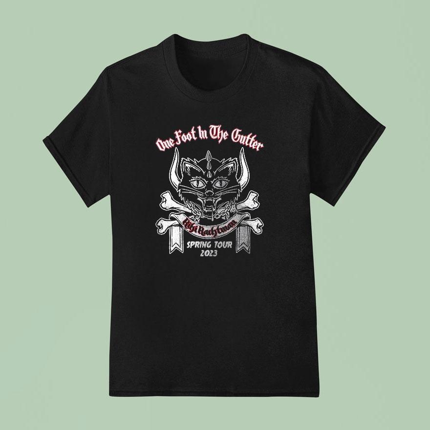 One Foot In The Cutter Riki Rachtman Spring Tour 2023 Shirt
