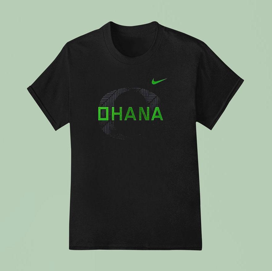 Oregon Ducks Ohana Logo Shirt
