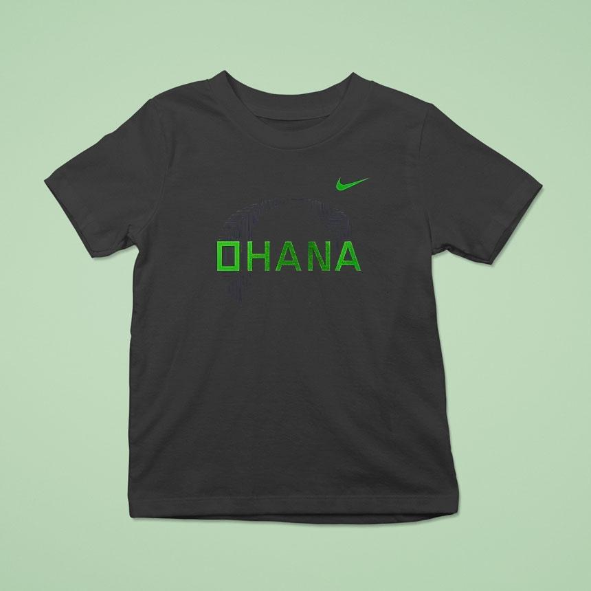 Oregon Ducks Ohana Logo Shirt