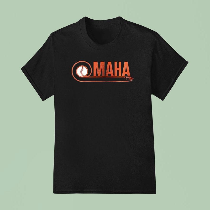 Oregon State Beavers Omaha Men’s College World Series Logo Shirt