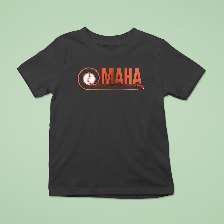 Oregon State Beavers Omaha Men’s College World Series Logo Shirt