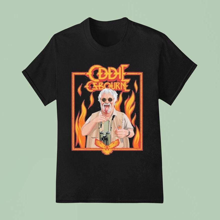 Ozzy Osbourne Oddie Osbourne Flames Shirt