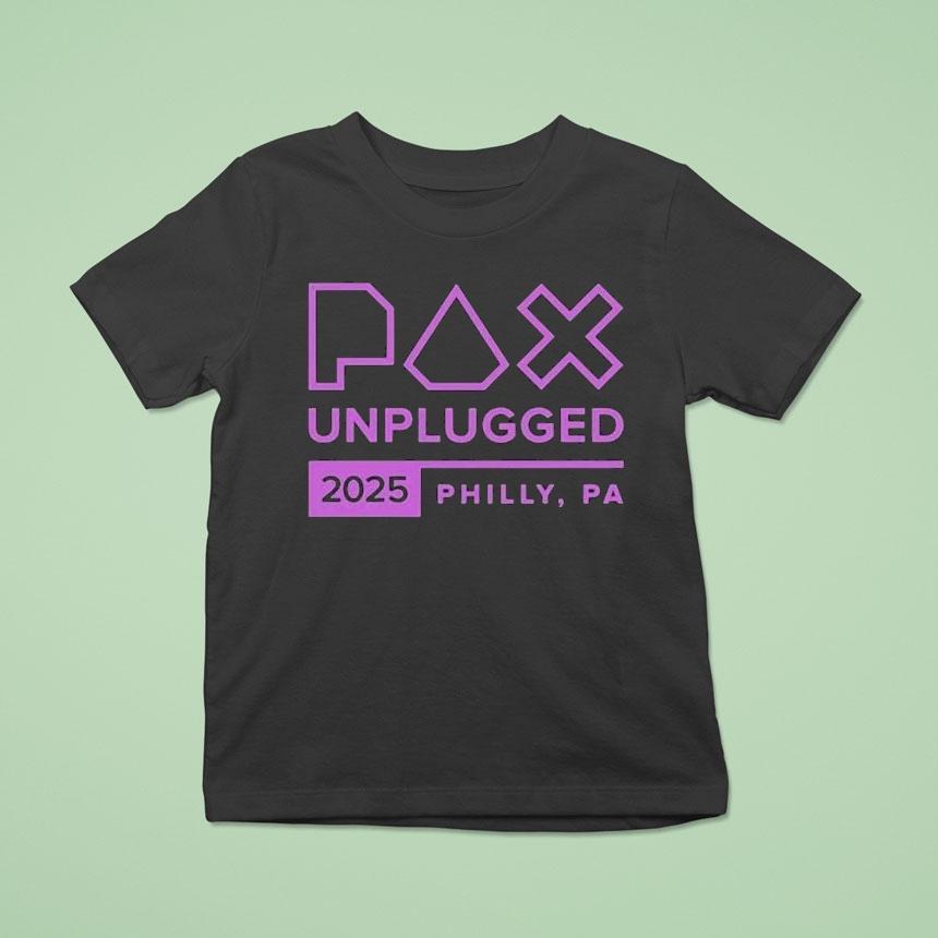 Pax Unplugged 2025 Philly, Pa Show Shirt