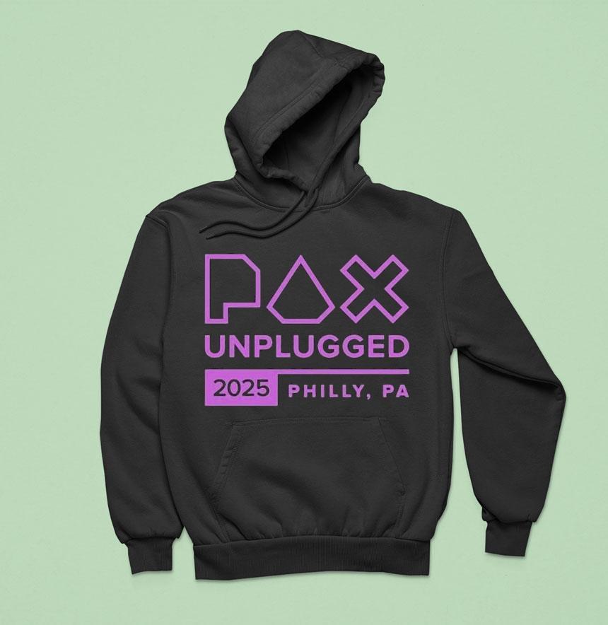 Pax Unplugged 2025 Philly, Pa Show Shirt Pax Unplugged 2025 Philly, Pa Show Shirt