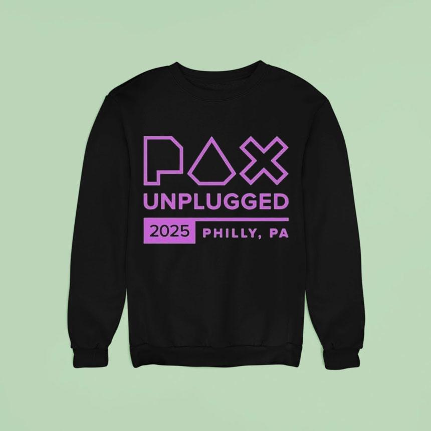 Pax Unplugged 2025 Philly, Pa Show Shirt Pax Unplugged 2025 Philly, Pa Show Shirt